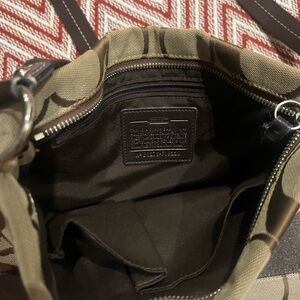 classic coach logo cross body bag